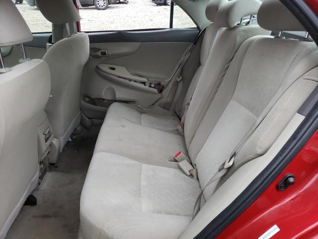 1NXBU40EX9Z160369 - 2009 TOYOTA COROLLA BASE RED photo 10