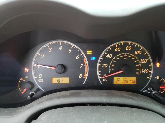 1NXBU40EX9Z160369 - 2009 TOYOTA COROLLA BASE RED photo 9