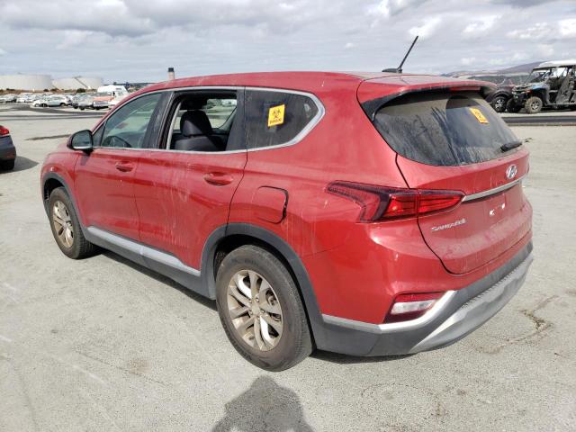 5NMS23AD3LH164823 - 2020 HYUNDAI SANTA FE SE RED photo 2