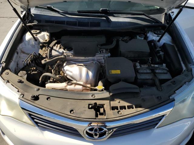 4T4BF1FK3CR257383 - 2012 TOYOTA CAMRY BASE WHITE photo 11
