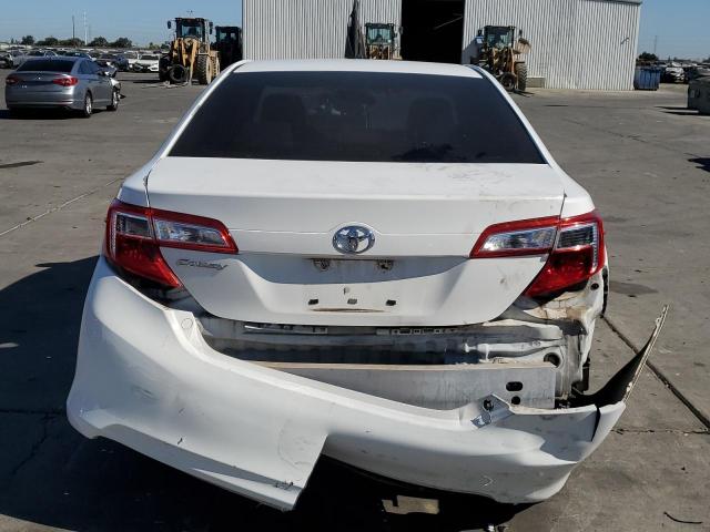 4T4BF1FK3CR257383 - 2012 TOYOTA CAMRY BASE WHITE photo 6
