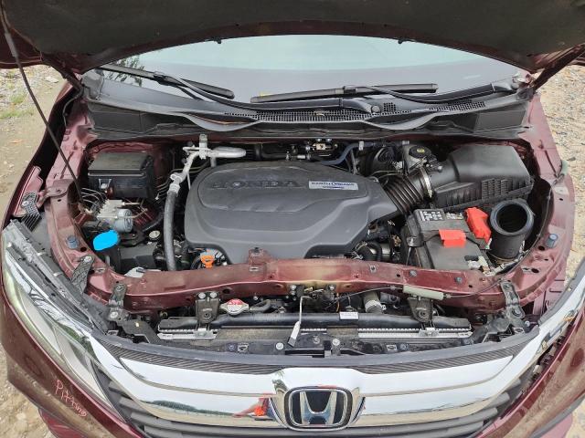 5FNRL6H54LB006097 - 2020 HONDA ODYSSEY EX BURGUNDY photo 12