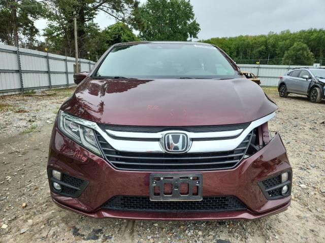 5FNRL6H54LB006097 - 2020 HONDA ODYSSEY EX BURGUNDY photo 5