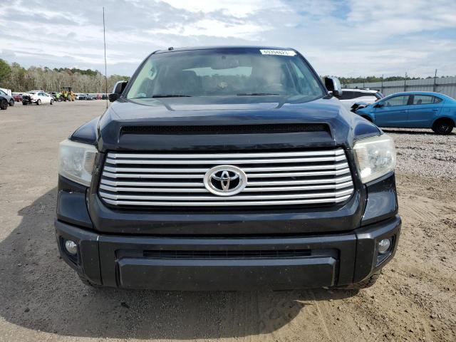 5TFGY5F17EX158970 - 2014 TOYOTA TUNDRA CREWMAX PLATINUM Schwarz Foto 5