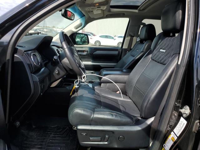 5TFGY5F17EX158970 - 2014 TOYOTA TUNDRA CREWMAX PLATINUM Schwarz Foto 7