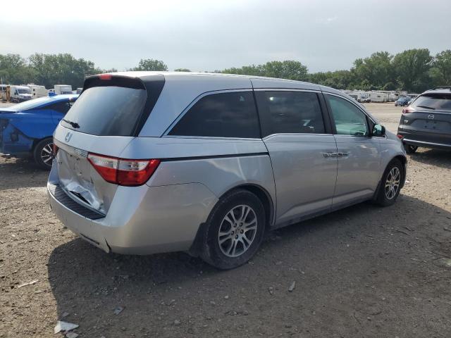 5FNRL5H43DB032063 - 2013 HONDA ODYSSEY EX SILVER photo 3