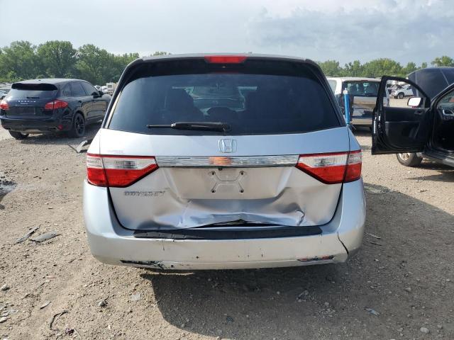 5FNRL5H43DB032063 - 2013 HONDA ODYSSEY EX SILVER photo 6