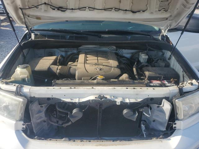 5TFUW5F14DX277874 - 2013 TOYOTA TUNDRA DOUBLE CAB SR5 WHITE photo 11