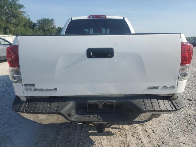5TFUW5F14DX277874 - 2013 TOYOTA TUNDRA DOUBLE CAB SR5 WHITE photo 6