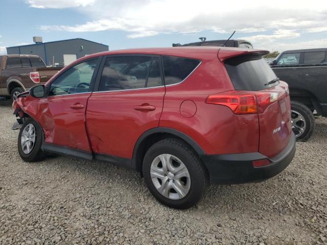 2T3BFREV6DW040309 - 2013 TOYOTA RAV4 LE RED photo 2