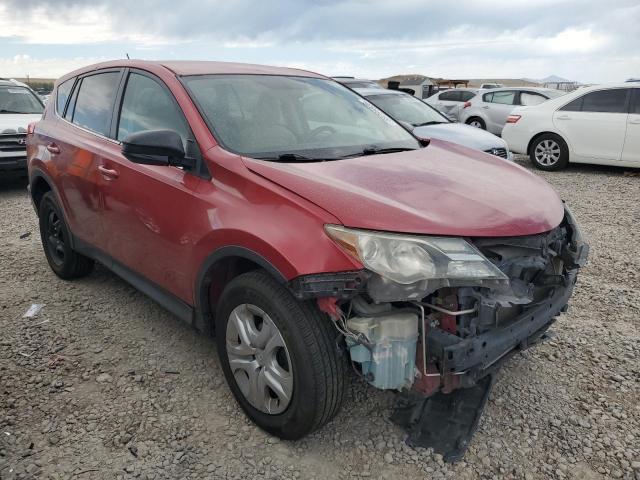 2T3BFREV6DW040309 - 2013 TOYOTA RAV4 LE RED photo 4