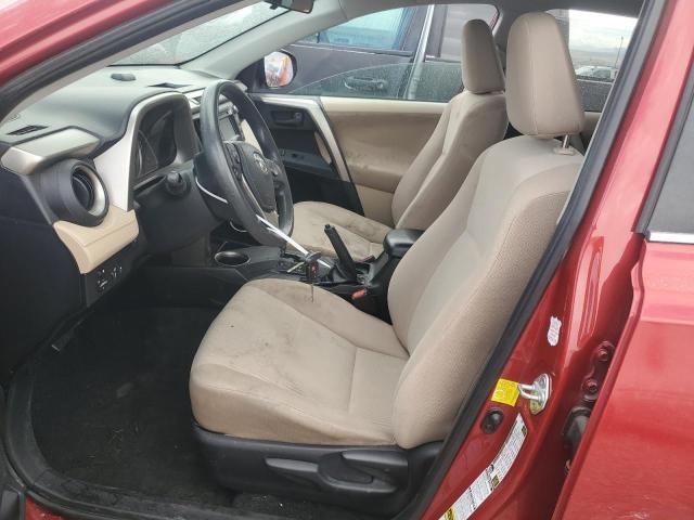 2T3BFREV6DW040309 - 2013 TOYOTA RAV4 LE RED photo 7
