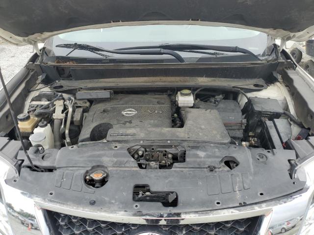 5N1AR2MN1EC718332 - 2014 NISSAN PATHFINDER S Blanc photo 12