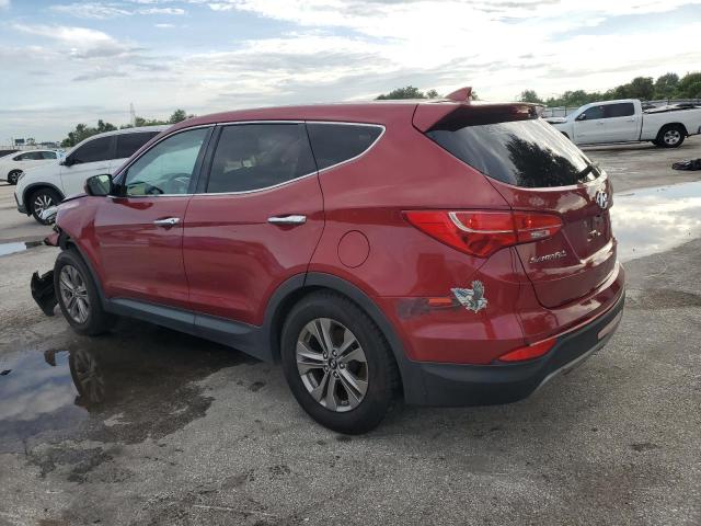 5XYZT3LB6GG361931 - 2016 HYUNDAI SANTA FE S RED photo 2