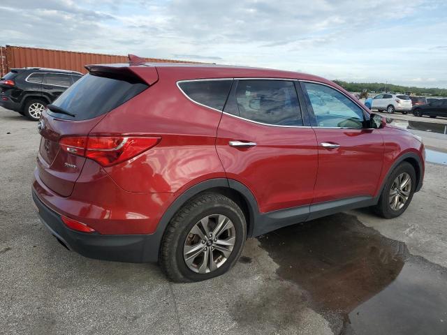 5XYZT3LB6GG361931 - 2016 HYUNDAI SANTA FE S RED photo 3