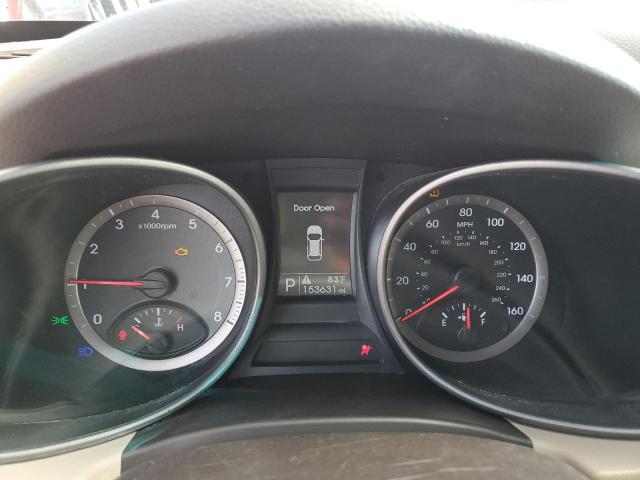 5XYZT3LB6GG361931 - 2016 HYUNDAI SANTA FE S RED photo 9