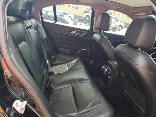 ZARFAEDN3J7563553 - 2018 ALFA ROMEO GIULIA Q4 შავი ფოტო 10