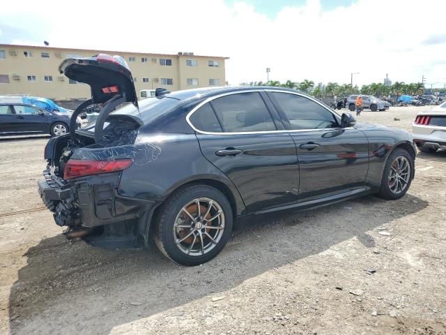 ZARFAEDN3J7563553 - 2018 ALFA ROMEO GIULIA Q4 შავი ფოტო 3