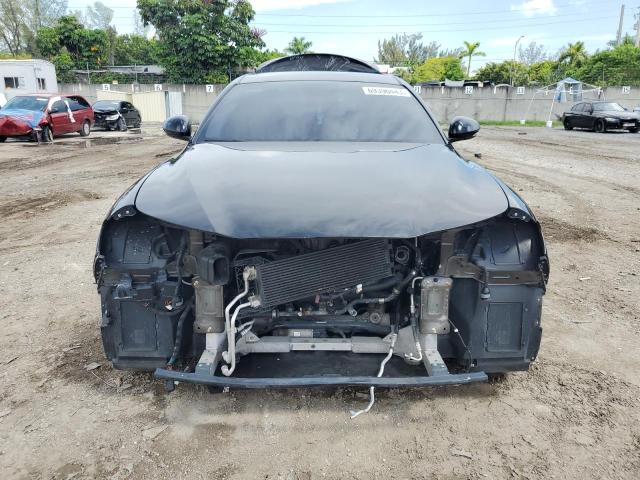 ZARFAEDN3J7563553 - 2018 ALFA ROMEO GIULIA Q4 შავი ფოტო 5