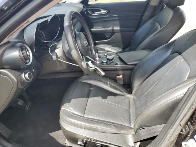 ZARFAEDN3J7563553 - 2018 ALFA ROMEO GIULIA Q4 შავი ფოტო 7