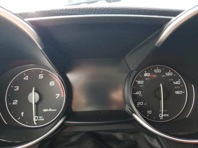 ZARFAEDN3J7563553 - 2018 ALFA ROMEO GIULIA Q4 შავი ფოტო 9