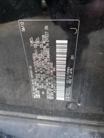 JTLZE4FE6CJ021134 - 2012 TOYOTA SCION XB Schwarz Foto 12