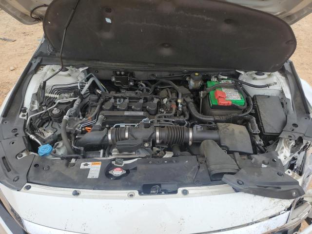 1HGCV1F50JA156298 - 2018 HONDA ACCORD EXL WHITE photo 11