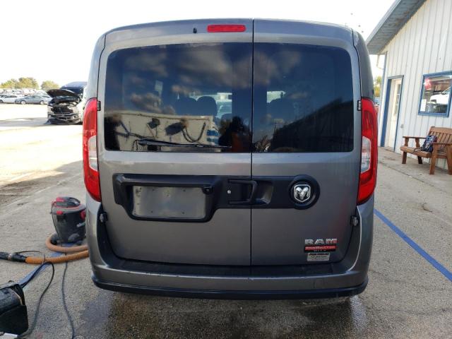 ZFBERFBB3J6L12537 - 2018 RAM PROMASTER SLT GRAY photo 6