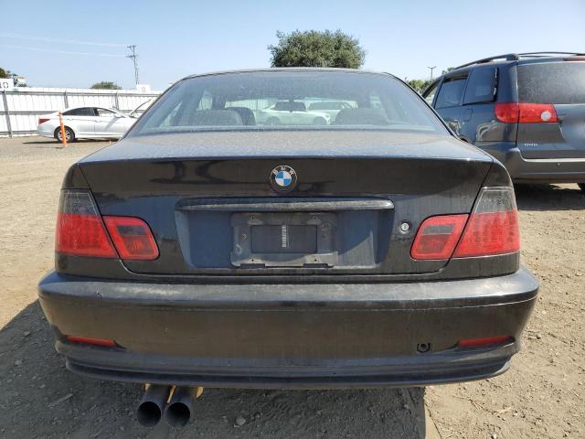 WBABN33432JW52468 - 2002 BMW 325 CI BLACK photo 6