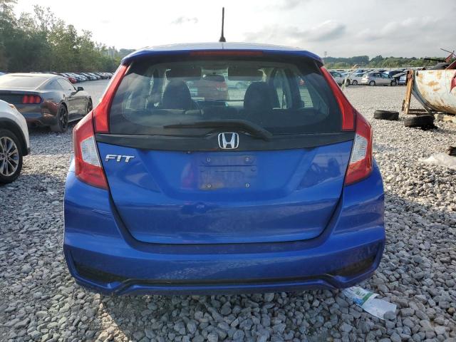3HGGK5H46KM751926 - 2019 HONDA FIT LX BLUE photo 6