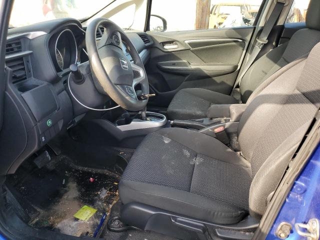 3HGGK5H46KM751926 - 2019 HONDA FIT LX BLUE photo 7