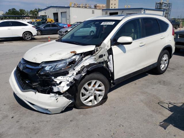 5J6RM3H79GL010284 - 2016 HONDA CR-V EXL WHITE photo 1