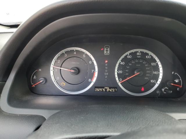 1HGCP2F8XCA060370 - 2012 HONDA ACCORD EXL GRAY photo 9