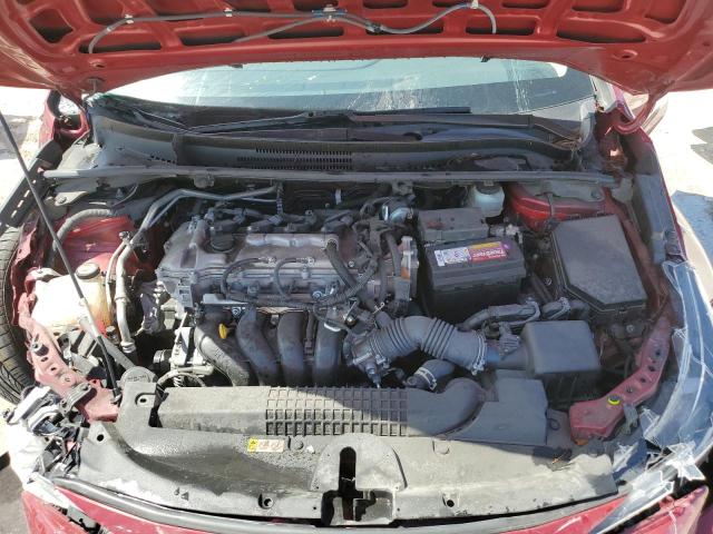 JTDEPMAE3NJ211066 - 2022 TOYOTA COROLLA LE 红色 照片 11