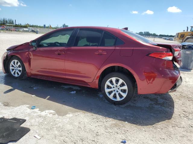 JTDEPMAE3NJ211066 - 2022 TOYOTA COROLLA LE 红色 照片 2
