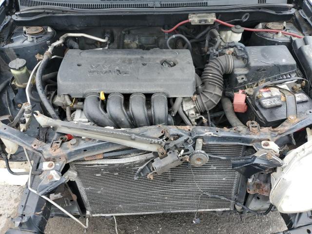 2T1BR32E38C912101 - 2008 TOYOTA COROLLA CE BLACK photo 11