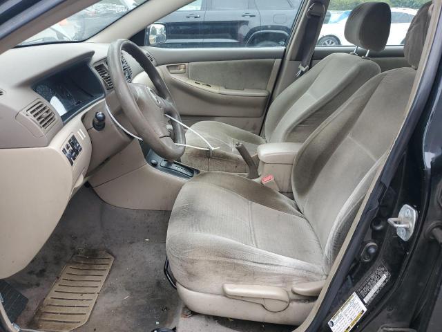 2T1BR32E38C912101 - 2008 TOYOTA COROLLA CE BLACK photo 7