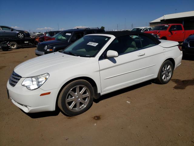 1C3LC55R78N135603 - 2008 CHRYSLER SEBRING TOURING WHITE photo 1