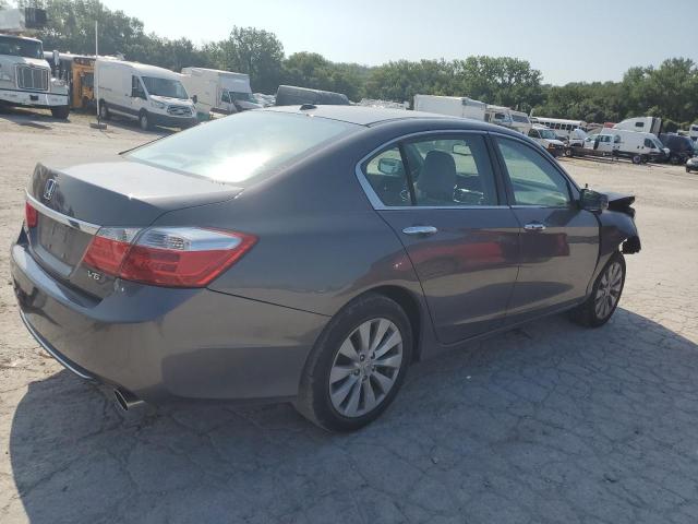 1HGCR3F83FA003531 - 2015 HONDA ACCORD EXL GRAY photo 3