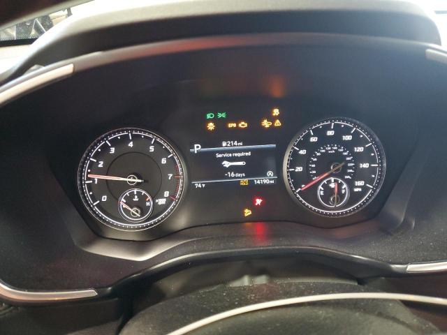 5NMS2DAJ1PH557477 - 2023 HYUNDAI SANTA FE SEL GRAY photo 9