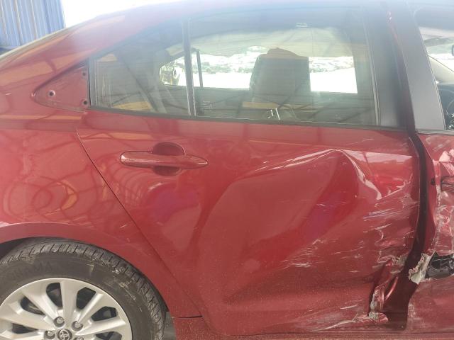 JTDHPMAE6NJ203900 - 2022 TOYOTA COROLLA LE RED photo 10