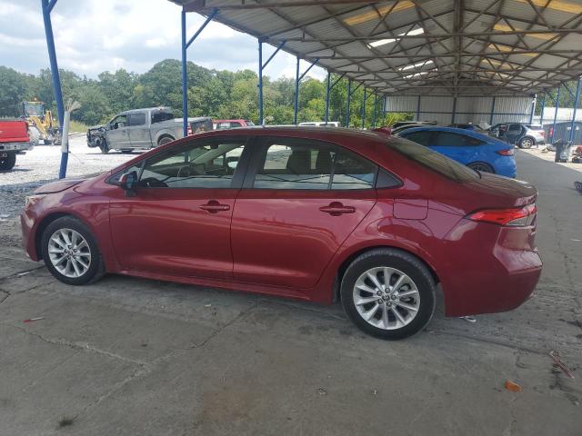 JTDHPMAE6NJ203900 - 2022 TOYOTA COROLLA LE RED photo 2