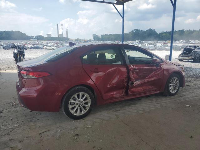 JTDHPMAE6NJ203900 - 2022 TOYOTA COROLLA LE RED photo 3