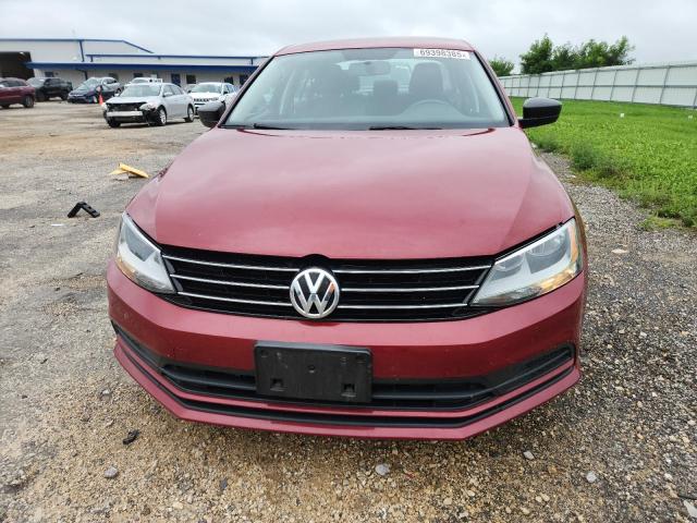 3VW267AJ4GM391858 - 2016 VOLKSWAGEN JETTA S RED photo 5