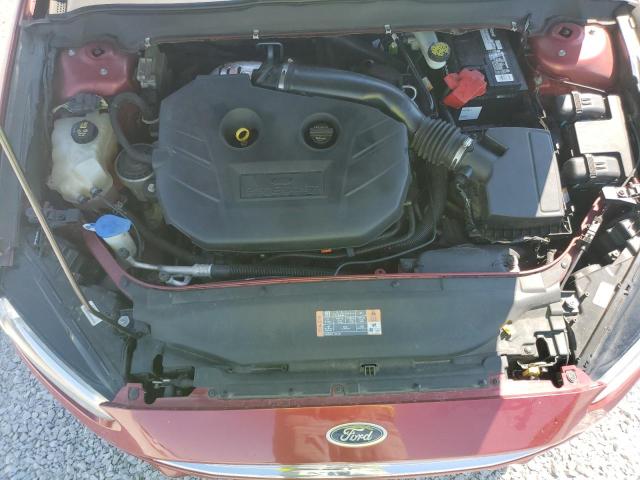 3FA6P0K95GR164443 - 2016 FORD FUSION TITANIUM წითელი ფოტო 11