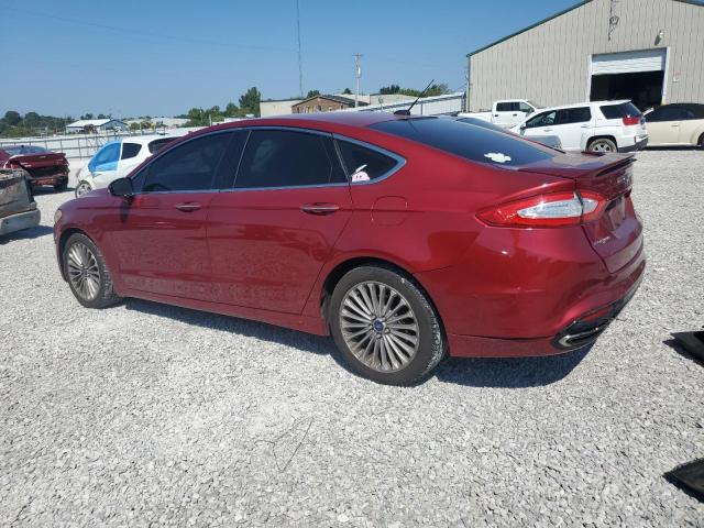 3FA6P0K95GR164443 - 2016 FORD FUSION TITANIUM წითელი ფოტო 2