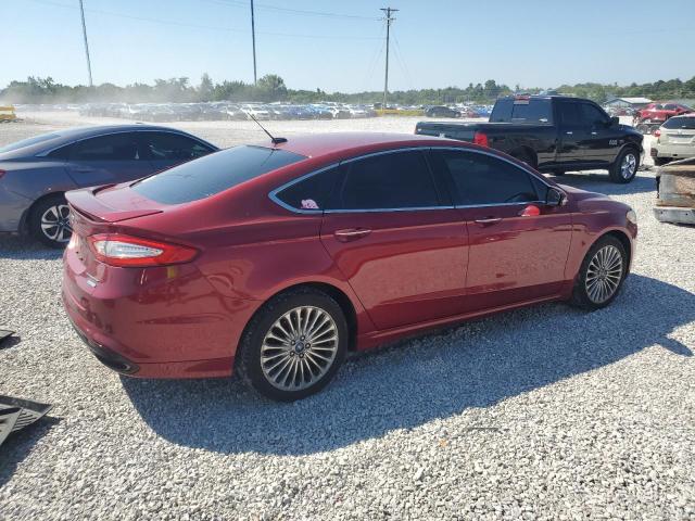 3FA6P0K95GR164443 - 2016 FORD FUSION TITANIUM წითელი ფოტო 3