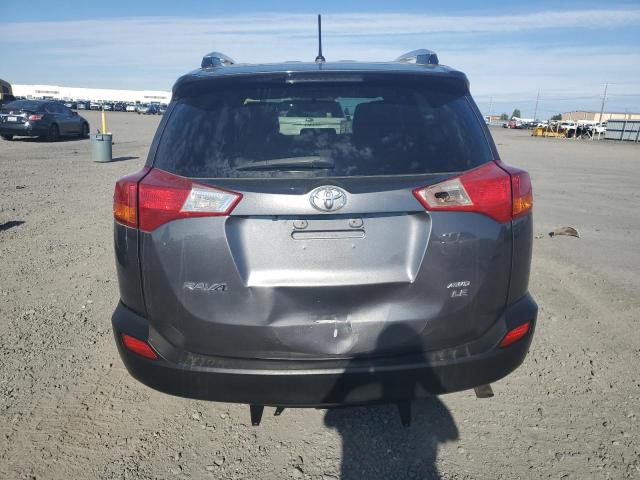 2T3BFREV6EW147068 - 2014 TOYOTA RAV4 LE GRAY photo 6