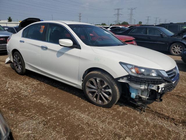 1HGCR2F58DA259919 - 2013 HONDA ACCORD SPORT WHITE photo 4