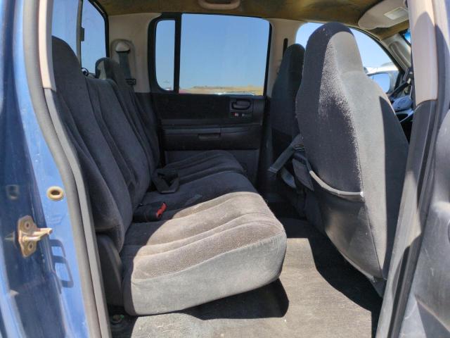 1B7HG48N12S553169 - 2002 DODGE DAKOTA QUAD SLT BLUE photo 10